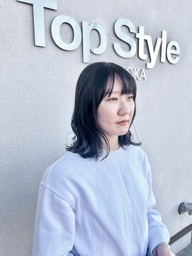 トップスタイル シズオカ(TopStyle SHIZUOKA) ミディアム×暗髪×美髪