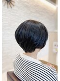 美シルエットショート　大人40代