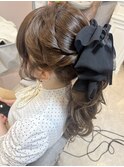 大人ポニーテール