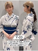 浴衣一式レンタル 浴衣番号 Y-03