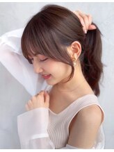 くくっても巻いても可愛い！細部までこだわる顔まわりチャンモリカットも大人気