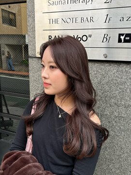 トロワエピ 表参道(Trois epis) ミルクチョコブラウン/ヨシンモリ艶髪