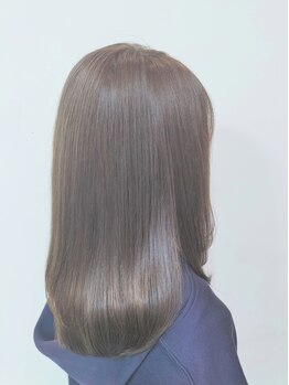 デドゥ 小幡店(deDeux)の写真/【守山・小幡駅すぐ】思わず触れたくなるような潤い・ツヤが段違いの髪質改善ストレート！