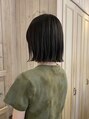 エイミーバイアフロート(amie  by afloat)&nbsp;切りっぱなしボブ！襟足の生えグセの影響を受けづらいスタイル！
