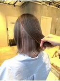 ミルクティーベージュインナーカラー♪