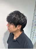 メンズマッシュ　シャドウパーマ　佐世保