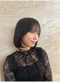 メルティカラー似合わせカットウェーブミディアム縮毛矯正