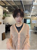 ショートボブ/ニュアンスパーマ/ハンサムショート/20代30代