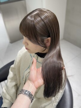 ロンドウル 熊本(Lond ulu) 韓国ヘア/ブリーチなし/顔周りカット/レイヤーカット/