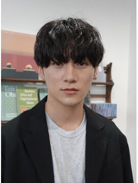 ポール(pole) メンズ緩めマッシュパーマ