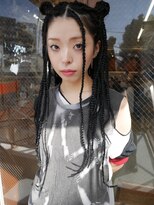 ワークス ヘアデザイン(WORKS HAIR DESIGN)&nbsp;ブレイズ女子ツインテール