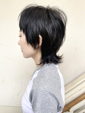 モリオ フロム ロンドン 成増店 【morio成増/一戸】大人かわいいウルフヘア