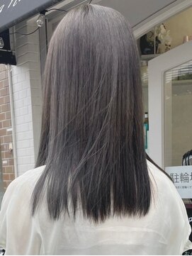 オプティマヘアー(Optima Hair) 暗めグレージュカラー