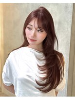 ロンドガーネット 池袋(Lond garnet)&nbsp;暗めカラー/グランマッシュ/デザインカラー/レイヤーカット/池袋