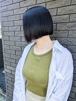 クラス(CLASS)&nbsp;30代40代◎暗髪切りっぱなしボブ×美シルエットミニボブ