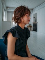 アマリス(Amaris)&nbsp;コテ巻きスタイルレイヤー/ボブ/ショート/韓国風/庭瀬/中庄