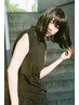 【白髪を隠さず活かす】脱白髪染めカラー+カット+髪質改善3StepカシミアTr