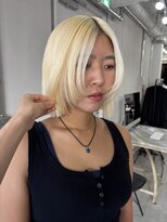 ジェスター 烏丸御池店(JESTER)&nbsp;〈suzuno〉顔回りレイヤー×抜きっぱなしブロンド