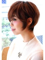 レウナ 外苑前(Reuna)&nbsp;頭の形を綺麗に見せるラフショート・波留さん風