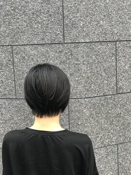 シュシュ(shushu) ハンサムショート×ノンジアミンダークブラウン