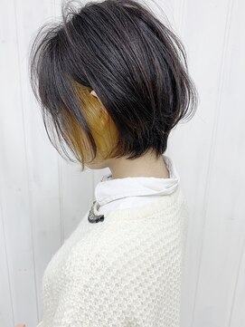 リヴ オオサカ(LIV OSAKA) 【 LIV OSAKA 】丸みショート_インナーカラー2