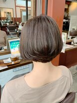 ルーファス 恵比寿 渋谷(Ruufus)&nbsp;30代の丸みミニボブ【Ruufus恵比寿渋谷】31515