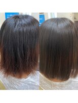 ラヴィヘアスペース(La Vie hair space) 髪質改善カラー