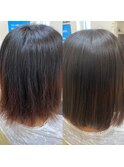 髪質改善カラー