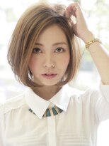 コムマティス 恵比寿ガーデンプレイス(Comme Matisse)&nbsp;ボブ/カーキグレージュ/大人かわいい[恵比寿/恵比寿駅]