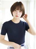 《Agu hair》丸みシルエットがかわいい王道ショート