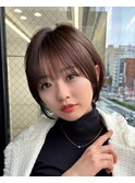 ウザバング　小顔補正立体カット　こなれヘア　おおばたける