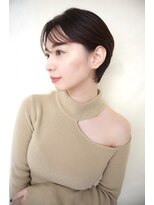 グランアージュ 船橋南口店(grandage)&nbsp;暗髪に似合う/くびれショートマッシュ/大人ショート/船橋