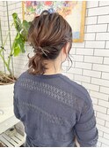 ＊THE  RIRE.  結婚式お呼ばれ×ポニーテールアレンジ＊