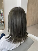 ミリ 奈良店(mm)&nbsp;オリーブグレージュ/透明感カラー/韓国/髪質改善/奈良/近鉄奈良