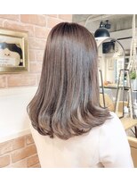 秘密のゆるふわカット。