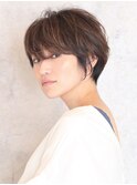 大人ショート/ショートヘア/ショートボブ/レイヤーショート