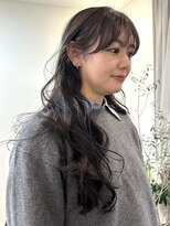 ソソ 与野(So/So)&nbsp;透明感カラー/顔周りカット/ロング/グレージュ