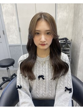 ロンドアヴァントゥス 池袋(Lond aventus) 韓国レイヤー/韓国風/ボブ/髪質改善/黒髪/ブリーチなし〔池袋〕