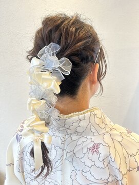 美容室 ルチア ハワイ(Luccica HAWAII) リボンアレンジ
