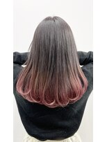 アライブ ハラジュク(ALIVE harajuku)&nbsp;【ALIVE 夕貴】レッドピンクグラデーションカラー