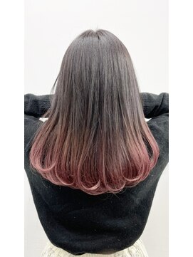 アライブ ハラジュク(ALIVE harajuku) 【ALIVE 夕貴】レッドピンクグラデーションカラー