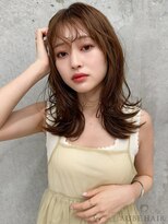 オーブヘアー スミス いわき店(AUBE HAIR smith) 20代・30代_韓国風大人くびれ巻きヘア