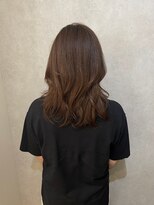 ウィスプ 赤羽店(wisp)&nbsp;つや髪綺麗なレイヤーカット 秋カラー/髪質改善Tr/セミロング#2