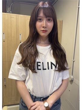 ローレンジウ(LOREN JU) 透明感髪質改善ベージュダブルカラーミルクティーグレージュ