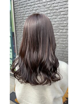 しゅぷうる 瑞江 アッシュグレージュxゆる巻き 瑞江駅 一之江駅