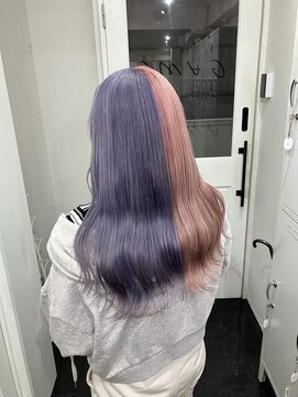 ゲーム 渋谷店(GAME) ダブルカラーグレージュカラーケアブリーチハイトーンカラー韓国