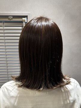 リアンヘアー(Lian hair) 【Lian hair】ミディアム外はねボブ-3　~西新/藤崎~