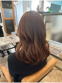 大人のセミロングくびれ巻き