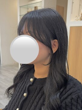 アドラーブル けやき通り店(adorable) 10代20代30代大人かわいい韓国風シースルーバングくれへア