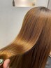 カット+ダメージレス縮毛矯正+イルミナカラー+ N. ケラリファインTR